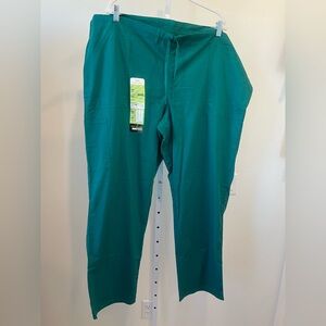 NWT Scrubstar Men's Green Scrub Pants
